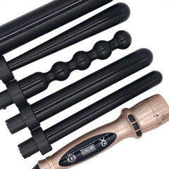 H2D Rose Gold 5 Piece Curling Wand