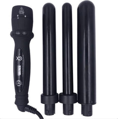 H2D Black 3 Piece Curling Wand