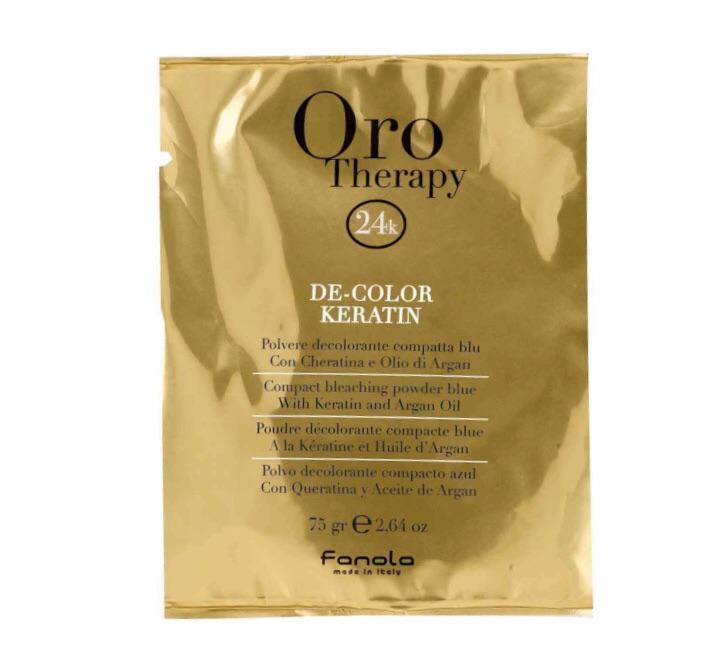 Fanola Oro Therapy Compact Bleaching Powder Blue 75g