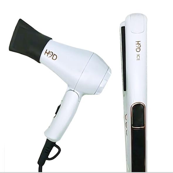 H2D Linear II “ICE” Straightener and Travel Size Dryer